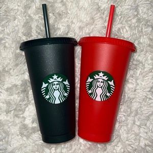 Starbucks Holiday Cups Set of 2
